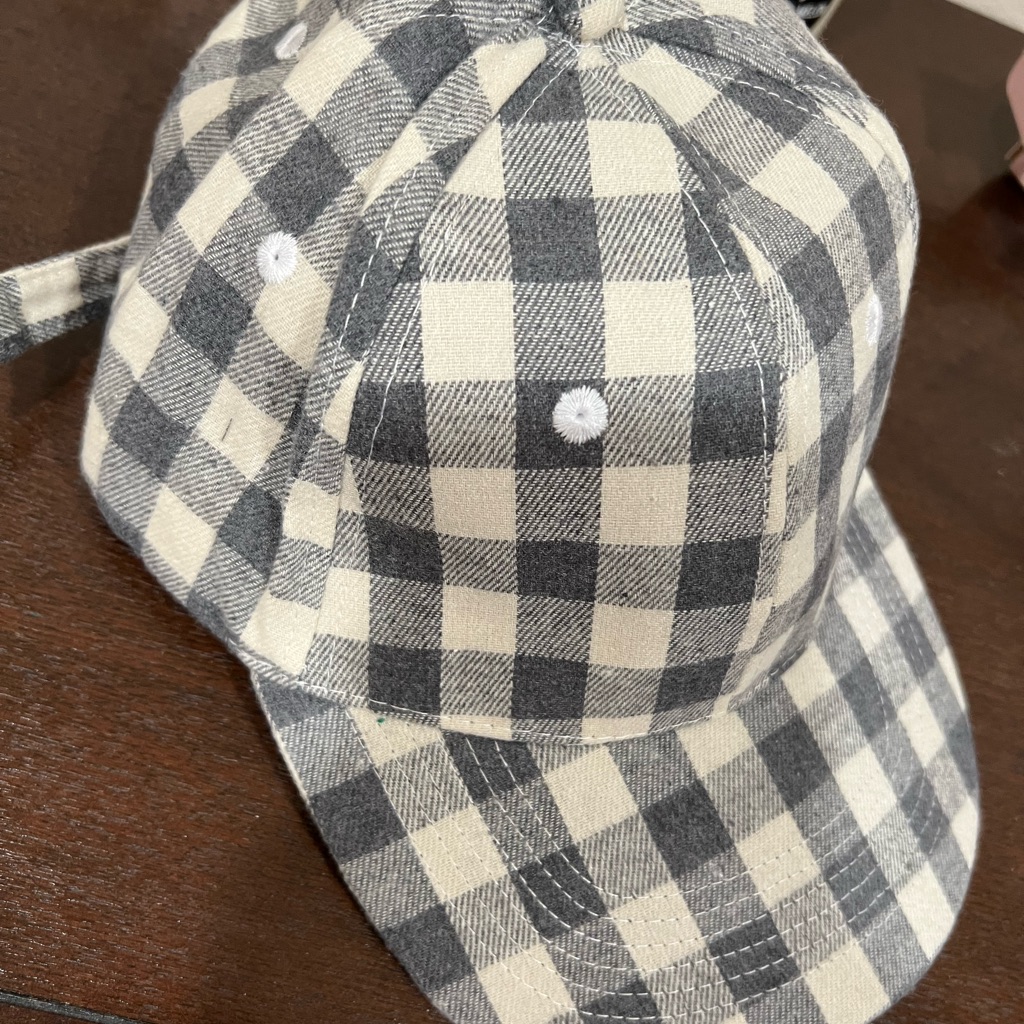 Checkered Baseball Cap